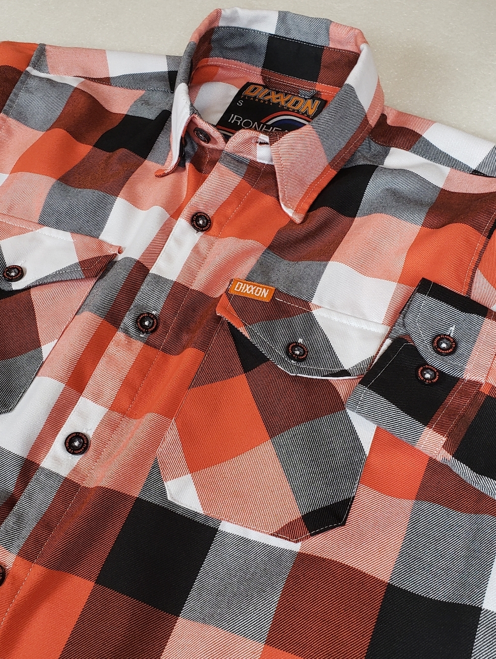 Dixxon Men's Small "Ironhead" Flannel Shirt